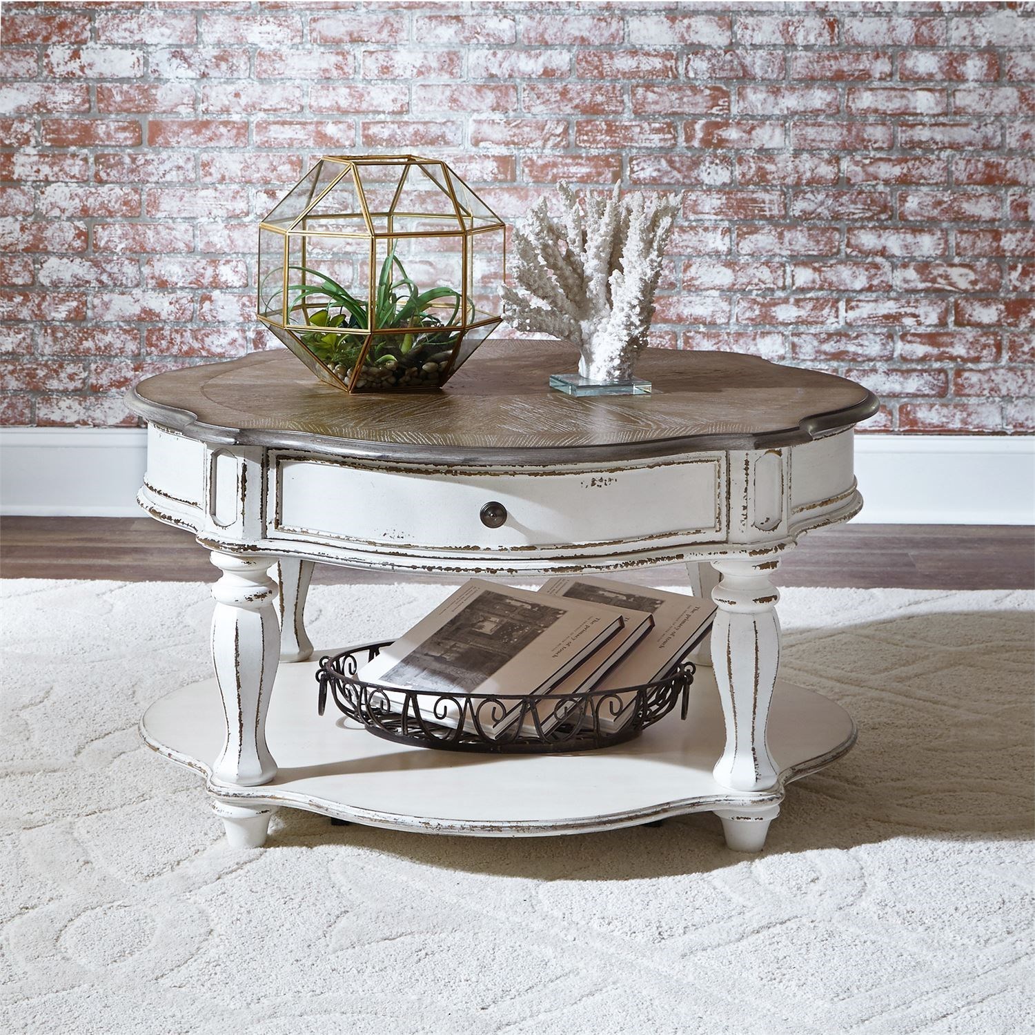 Tavant end outlet table